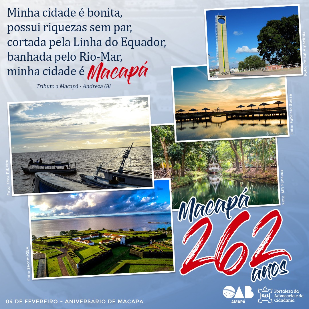 Homenagem da OAB a Macapá